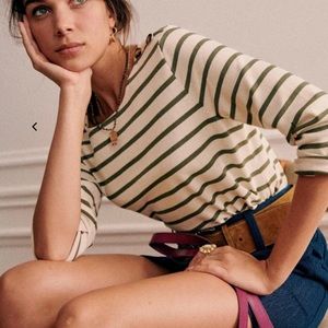 Sezane Top (M) 100% cotton